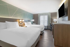 스탠다드 더블룸, 더블침대 2개, 금연 | 책상, 다리미/다리미판, 무료 유아용 침대, 무료 WiFi