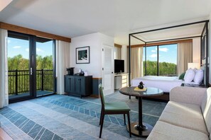 Junior Suite, 1 King Bed, Balcony, Lake View | Egyptian cotton sheets, premium bedding, down comforters, pillowtop beds