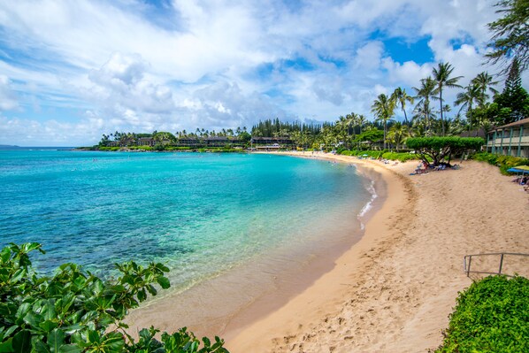 Sur la plage