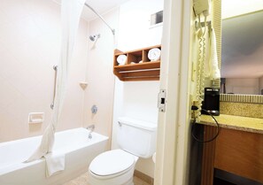 Premium bedding, pillowtop beds, in-room safe, desk