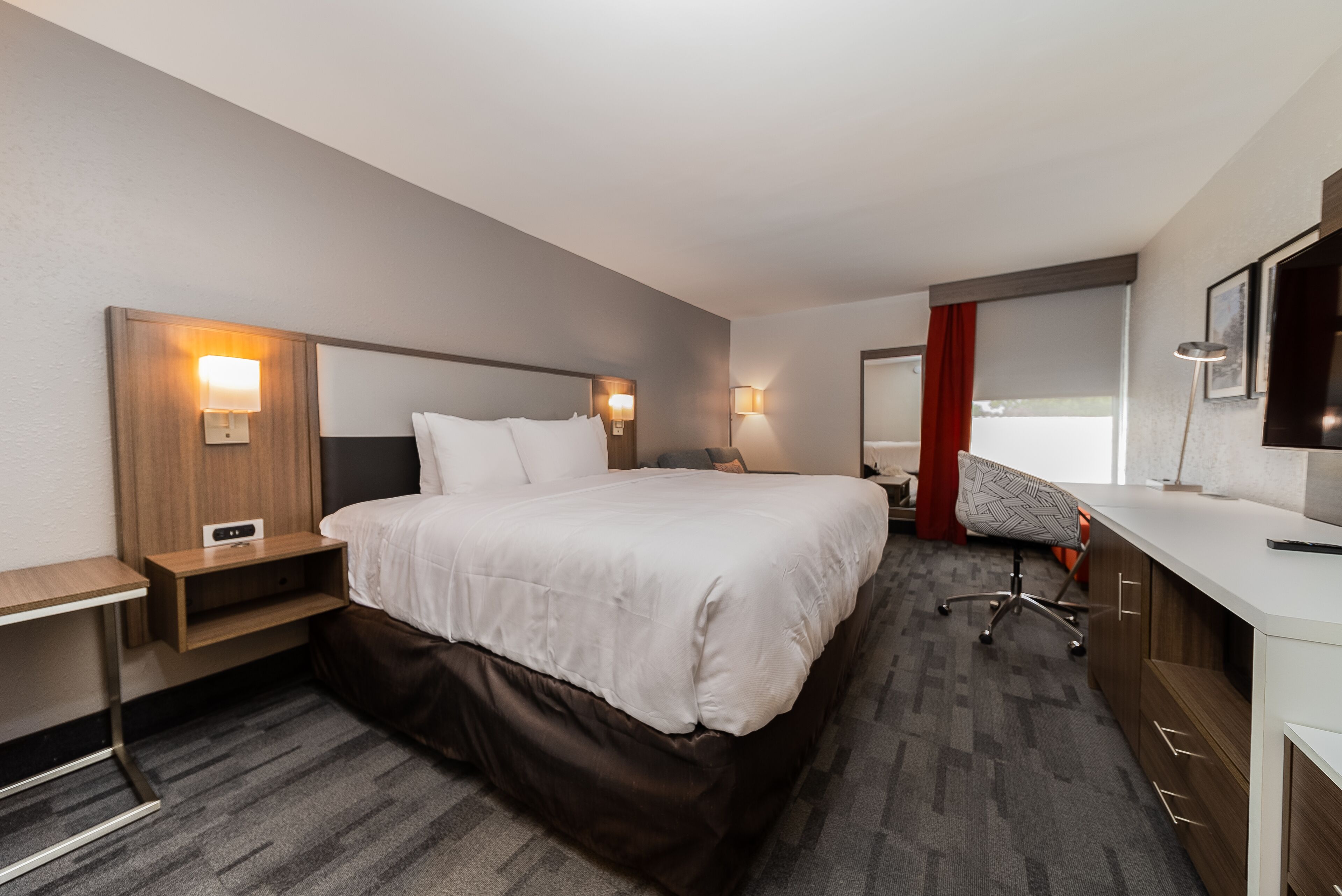 Suite, 1 King Bed with Sofa bed, Non Smoking | Desk, laptop workspace, iron/ironing board (on request)