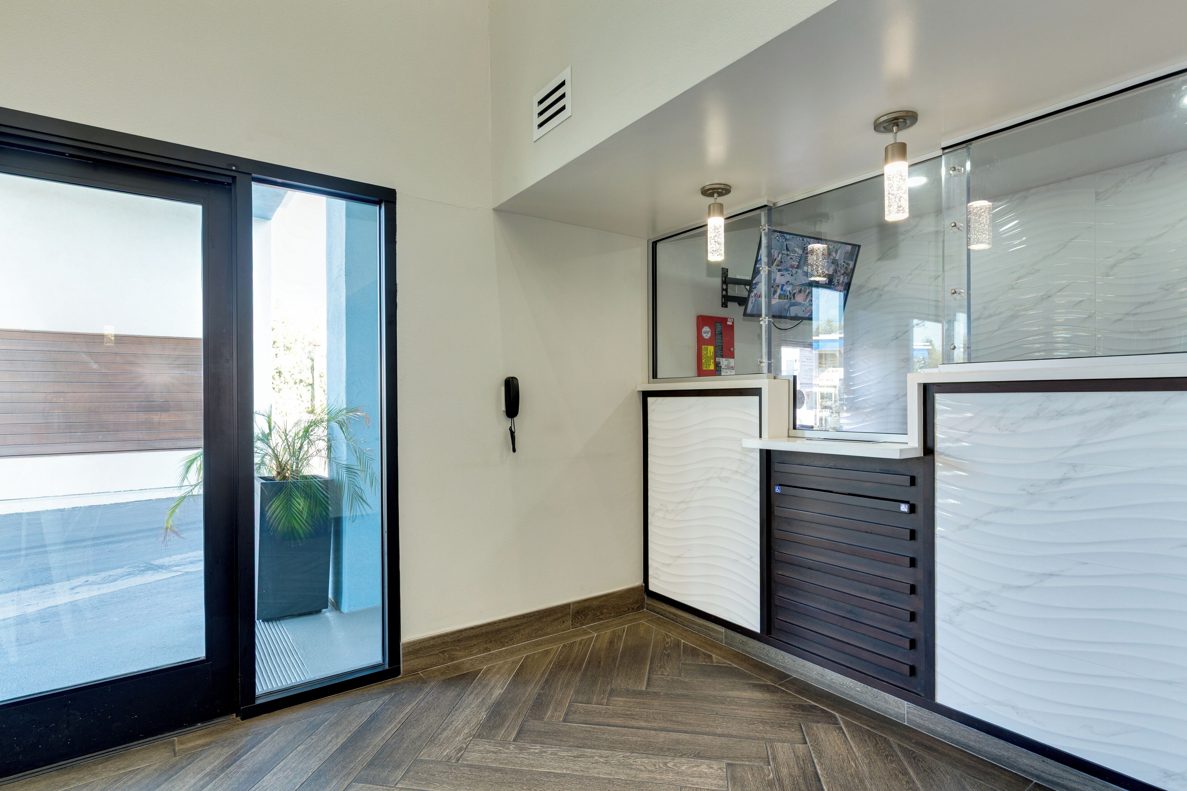 منطقة الاستقبال