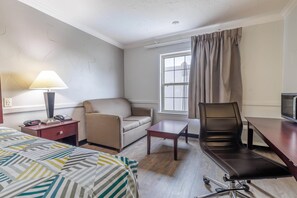 In-room safe, iron/ironing board, free WiFi, bed sheets