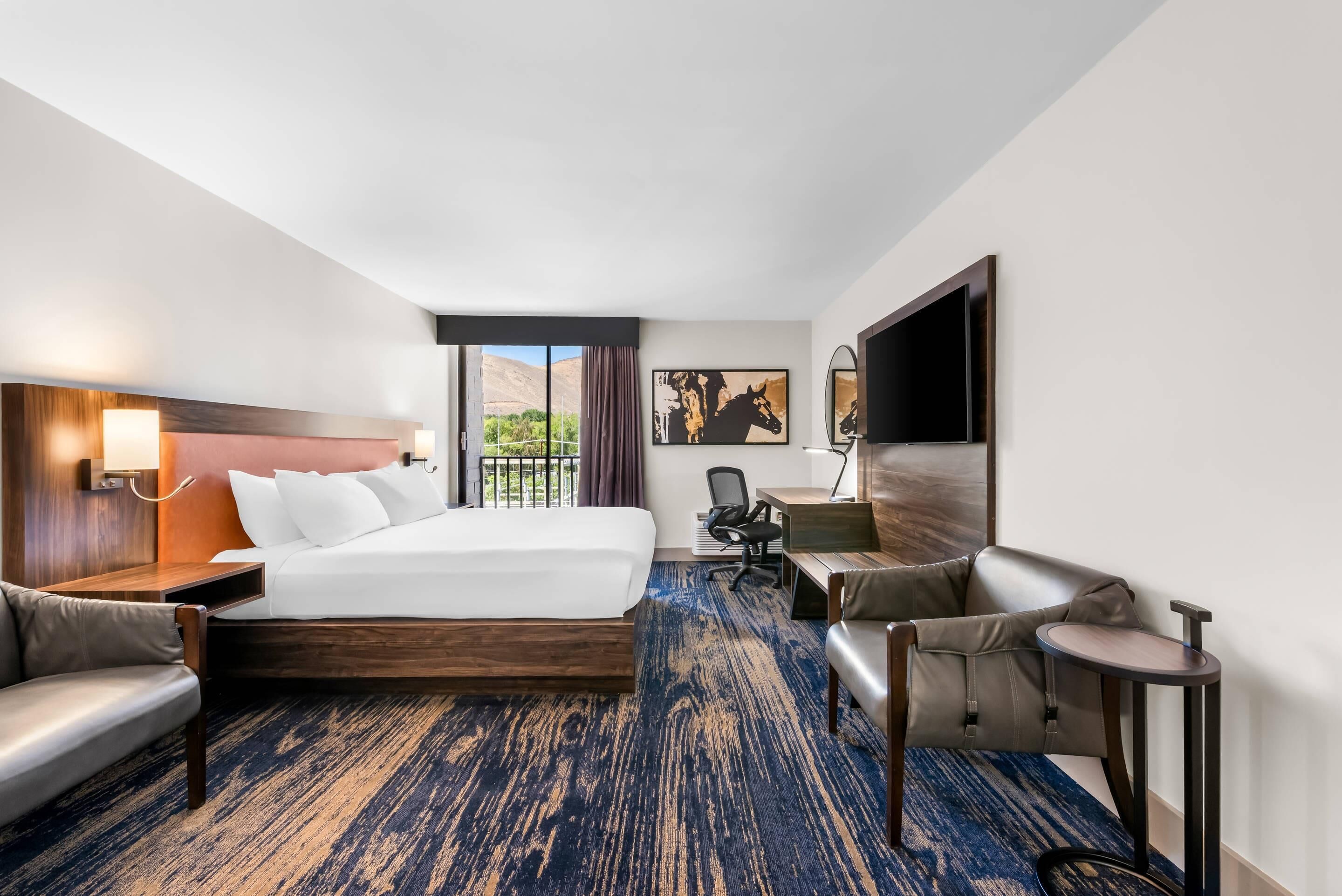 Standard Room, 1 King Bed, Non Smoking | Hypo-allergenic bedding, desk, laptop workspace, blackout curtains