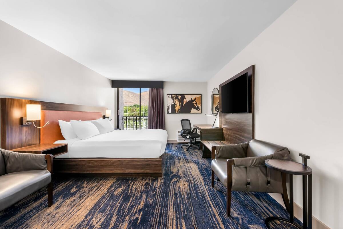 Standard Room, 1 King Bed, Non Smoking | Hypo-allergenic bedding, desk, laptop workspace, blackout curtains