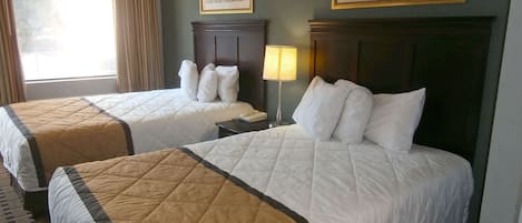 Free WiFi, bed sheets