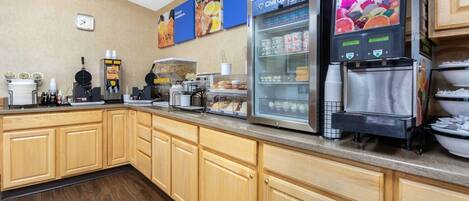 Petit déjeuner continental compris