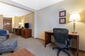 Caja de seguridad en la habitación y escritorio 