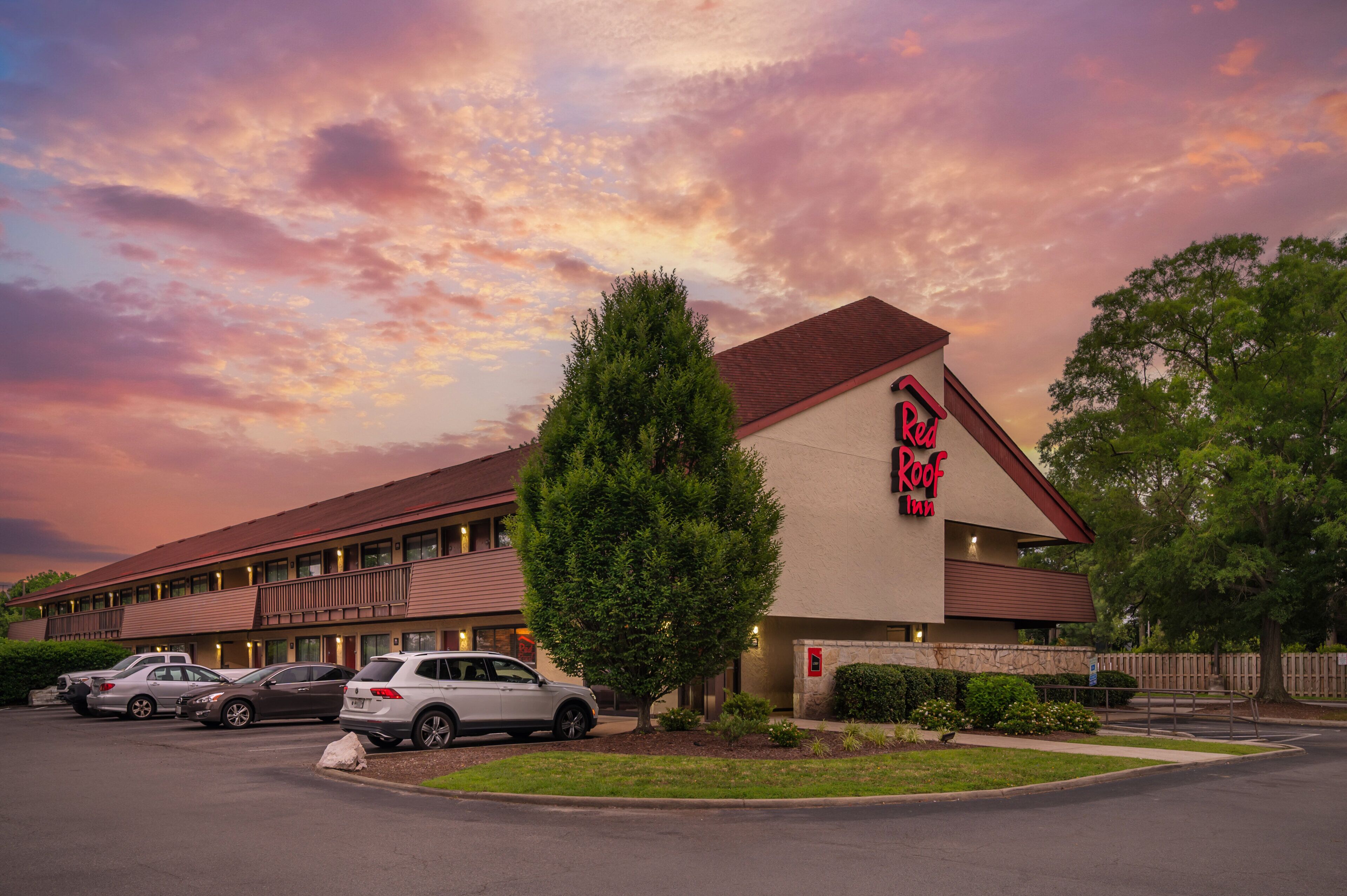Front of property – evening/night