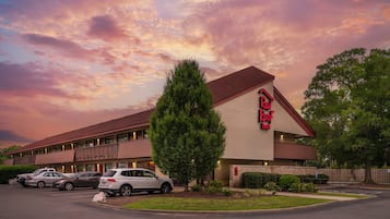 Front of property – evening/night