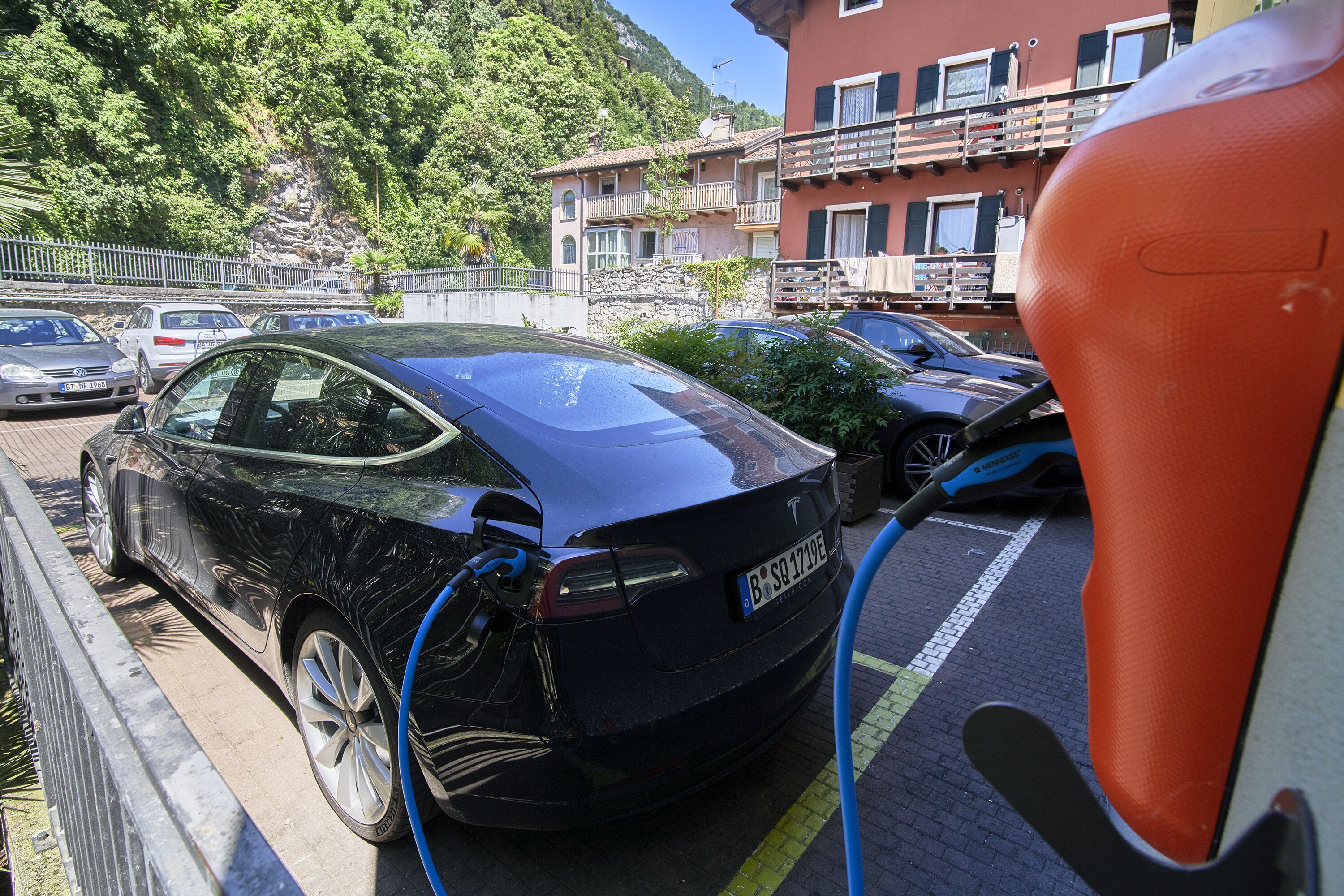 electric vehicle-charging station