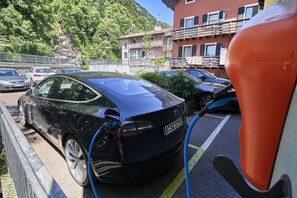 Electric vehicle-charging station