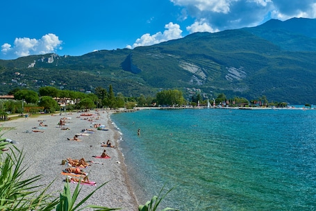 Beach nearby, white sand. Hotel Europa Sky Pool & Panorama