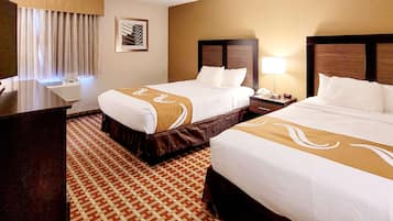 Ropa de cama de alta calidad y cortinas blackout