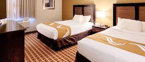 Literie de qualité, rideaux d’obscurcissement, système d’insonorisation