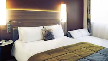 Literie de qualité supérieure, coffres-forts dans les chambres