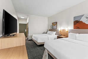 Room, 2 Queen Beds | In-room safe, iron/ironing board, free cots/infant beds, rollaway beds