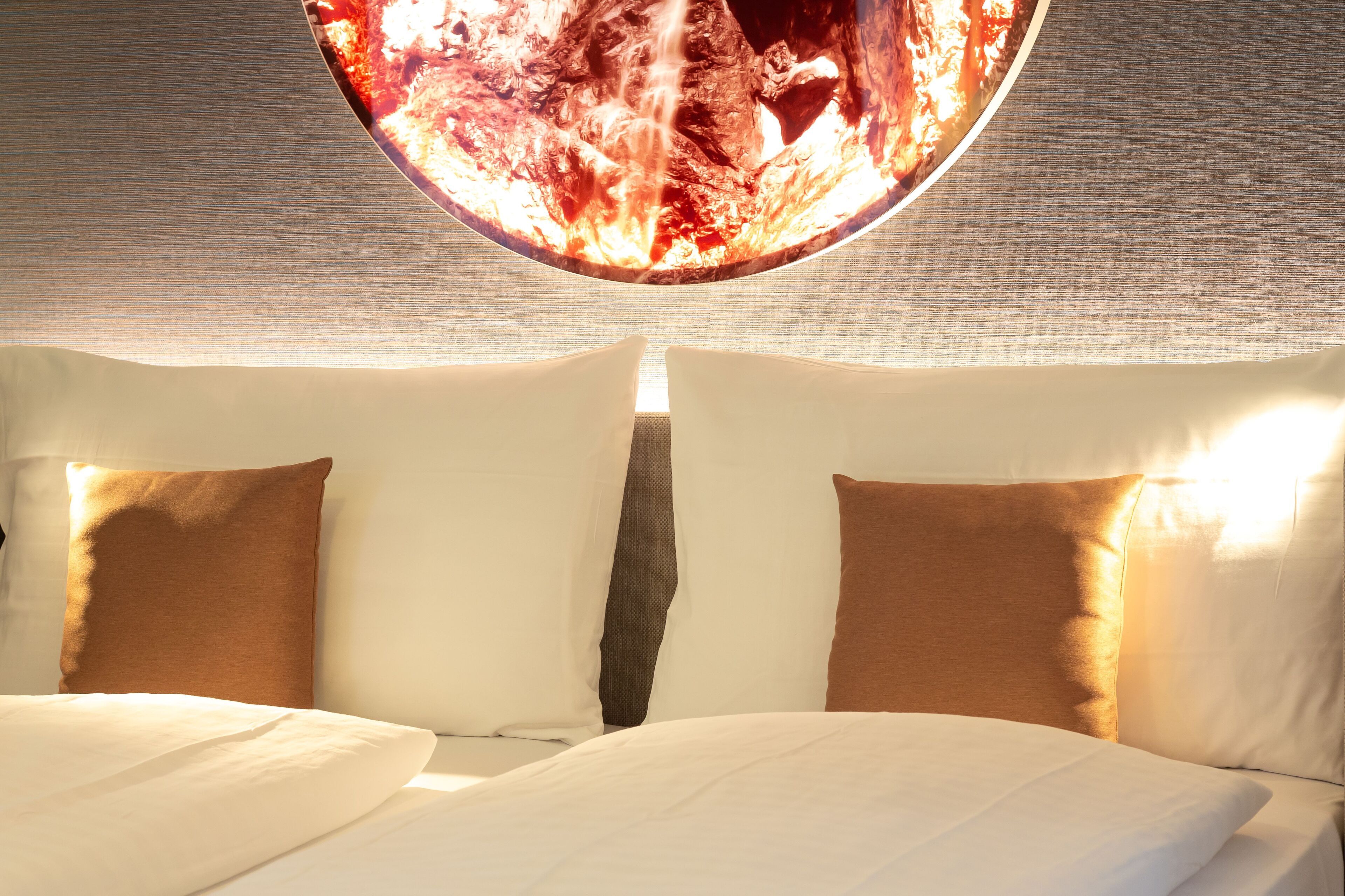 hypo-allergenic bedding, free minibar, in-room safe