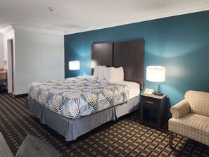 Desk, iron/ironing board, free WiFi, bed sheets