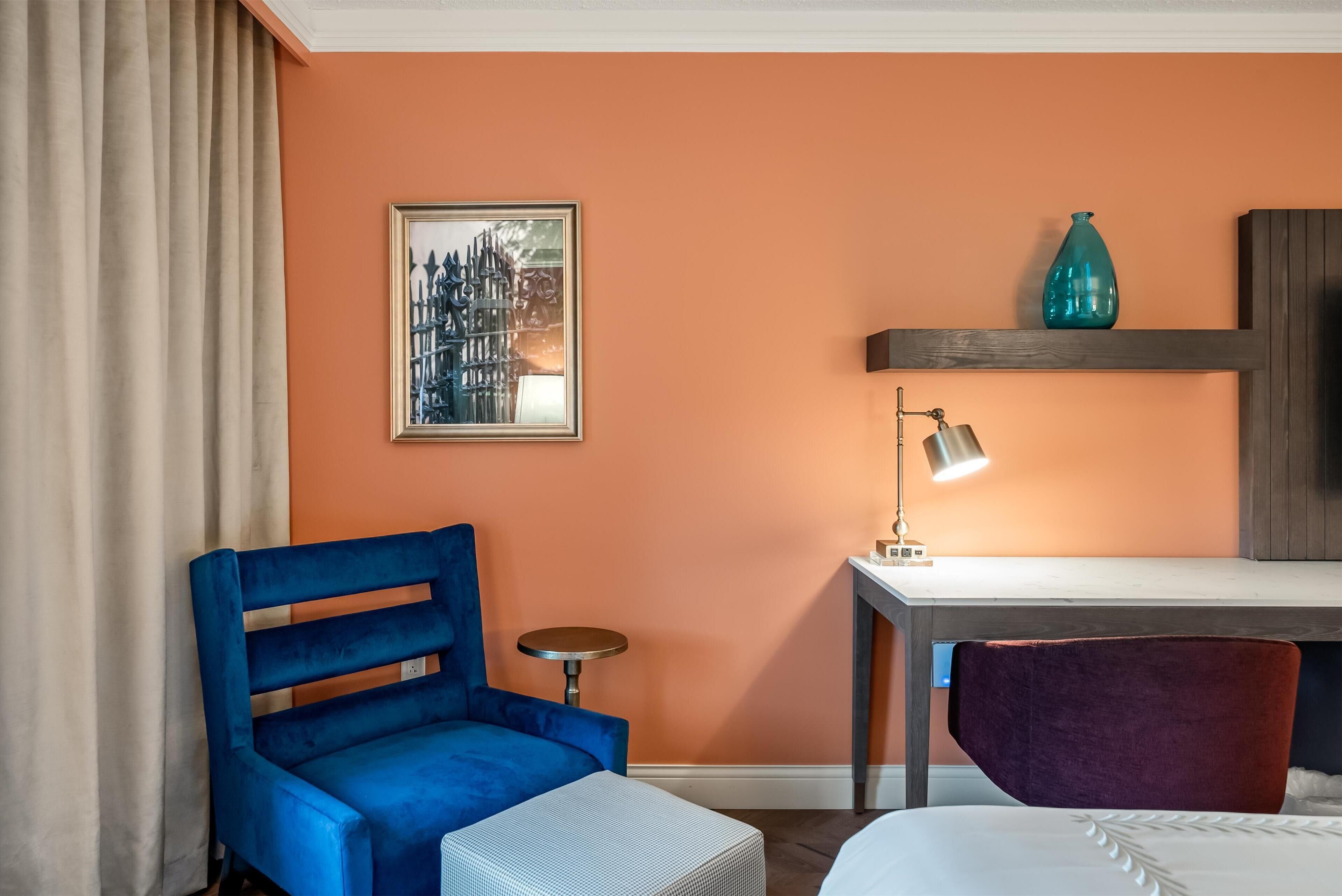 standard room, 2 queen beds, non smoking | pillow-top beds, in-room safe, desk, laptop workspace