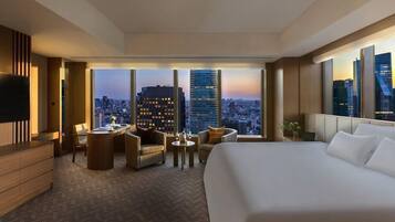 Literie hypoallergénique, couette en duvet d'oie, minibar