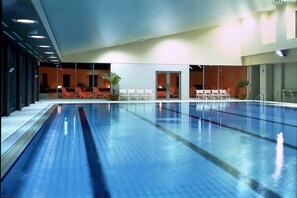 Indoor pool, outdoor pool