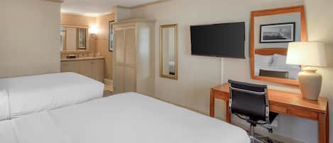 Escritorio y espacio para trabajar con laptop