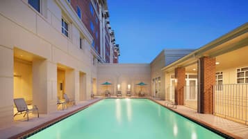 Seasonal outdoor pool