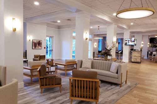 Sitzecke in der Lobby