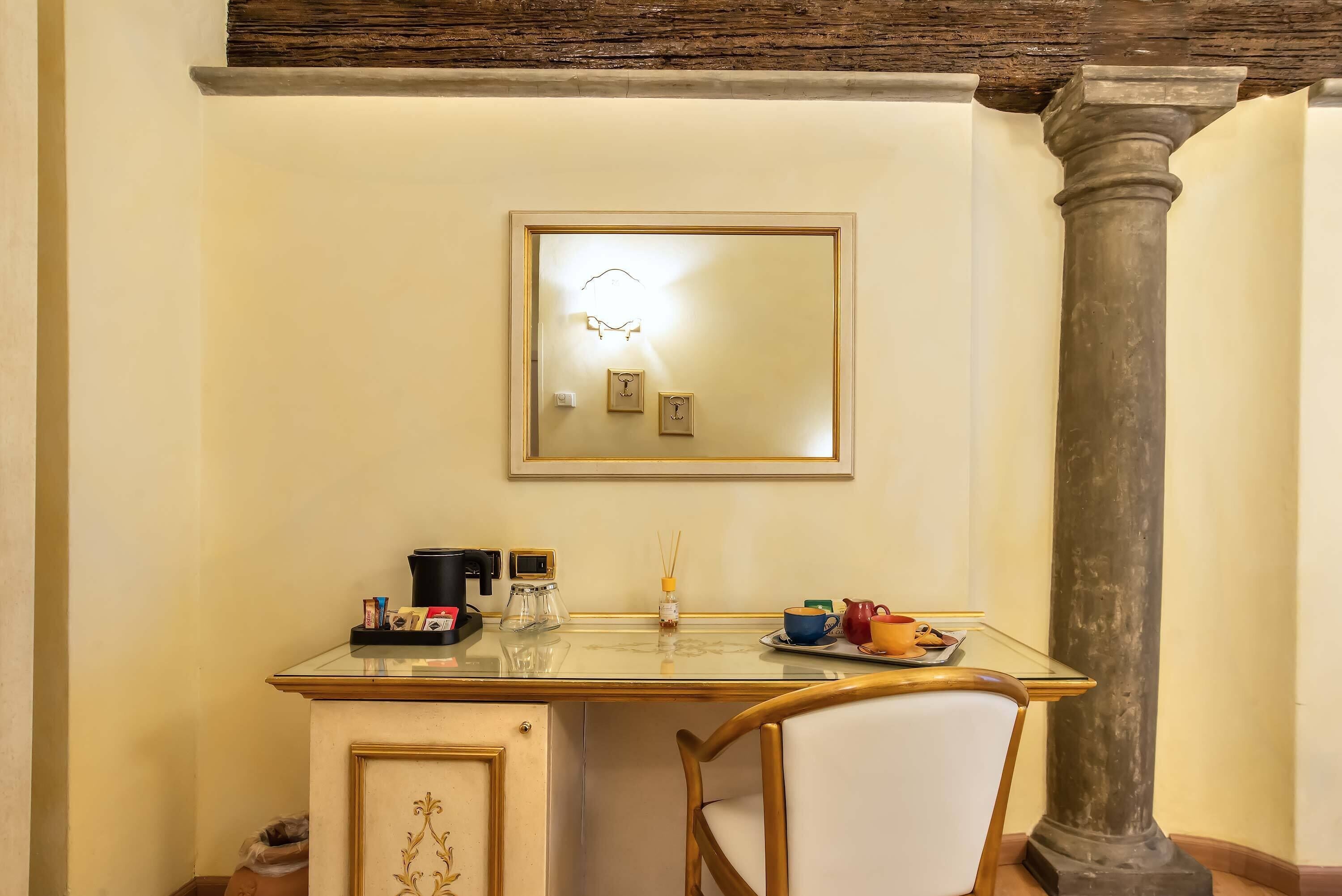 standard double or twin room | hypo-allergenic bedding, free minibar items, in-room safe, desk