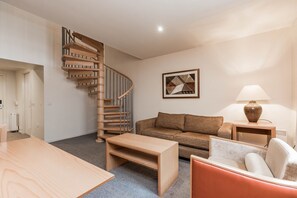 Apartment, 1 Bedroom | Living area | TV