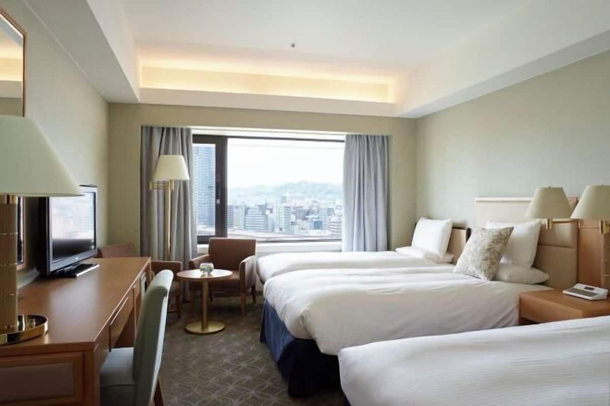 Blackout curtains, iron/ironing board, cots/infant beds, free WiFi