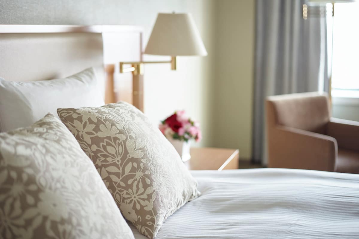 Blackout drapes, iron/ironing board (on request), WiFi (free)