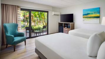 Standard Room, 2 Double Beds, Non Smoking, Refrigerator & Microwave