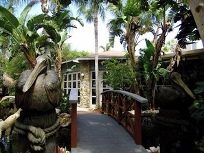 Entrada de la propiedad