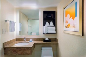 バスアメニティ (無料)、ヘアドライヤー、タオル、石鹸