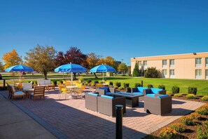 Uitzicht vanuit accommodatie