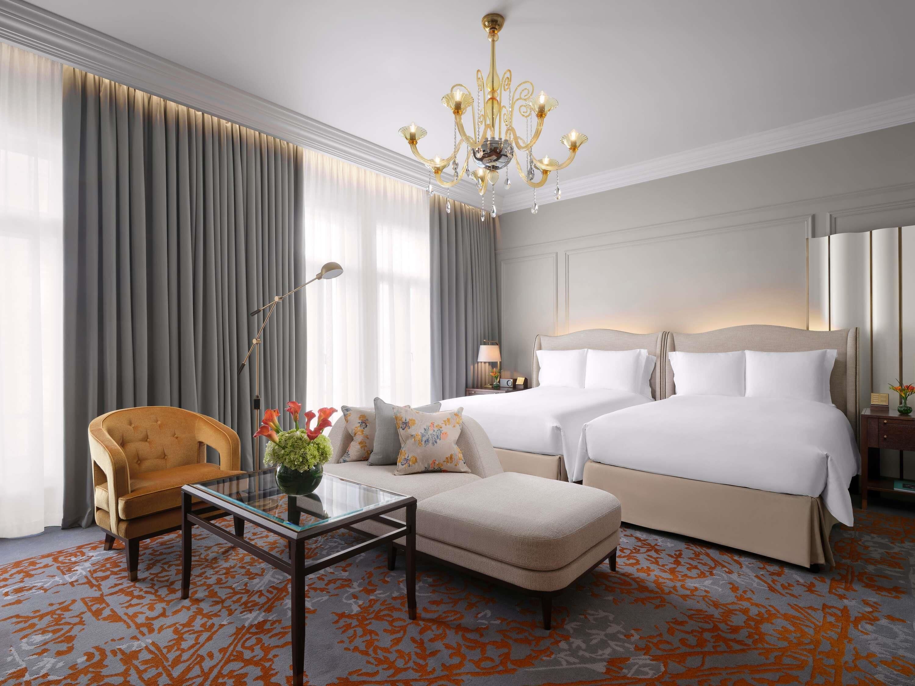 Luxury Double Room, 2 Queen Beds | Premium bedding, down duvets, minibar, in-room safe