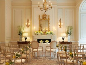 Indoor wedding