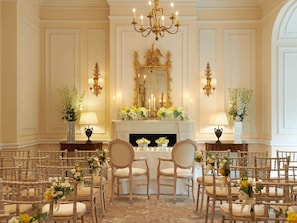 Indoor wedding