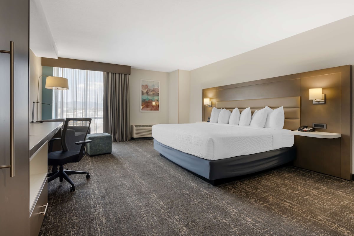 1 dormitorio y ropa de cama de alta calidad