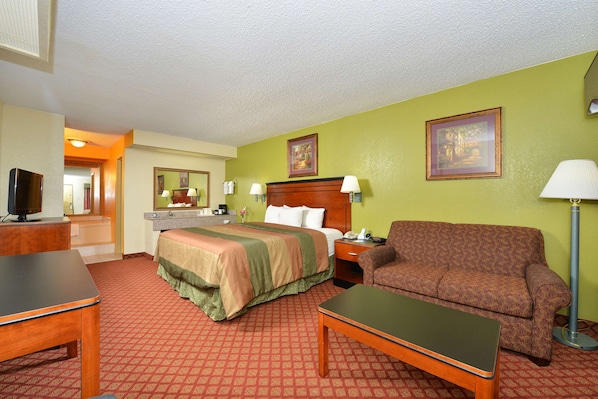 Desk, blackout curtains, iron/ironing board, free cots/infant beds - Americas Best Value Inn Brookhaven (Brookhaven)