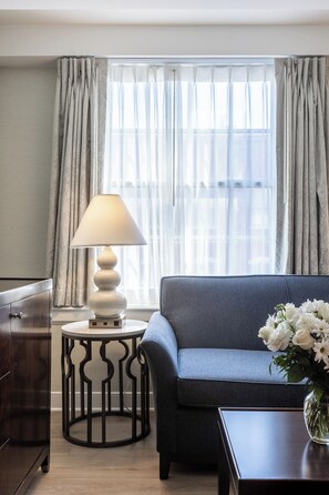 Suite, 1 King Bed (Georgetown) | 1 bedroom, pillowtop beds, in-room safe, individually decorated