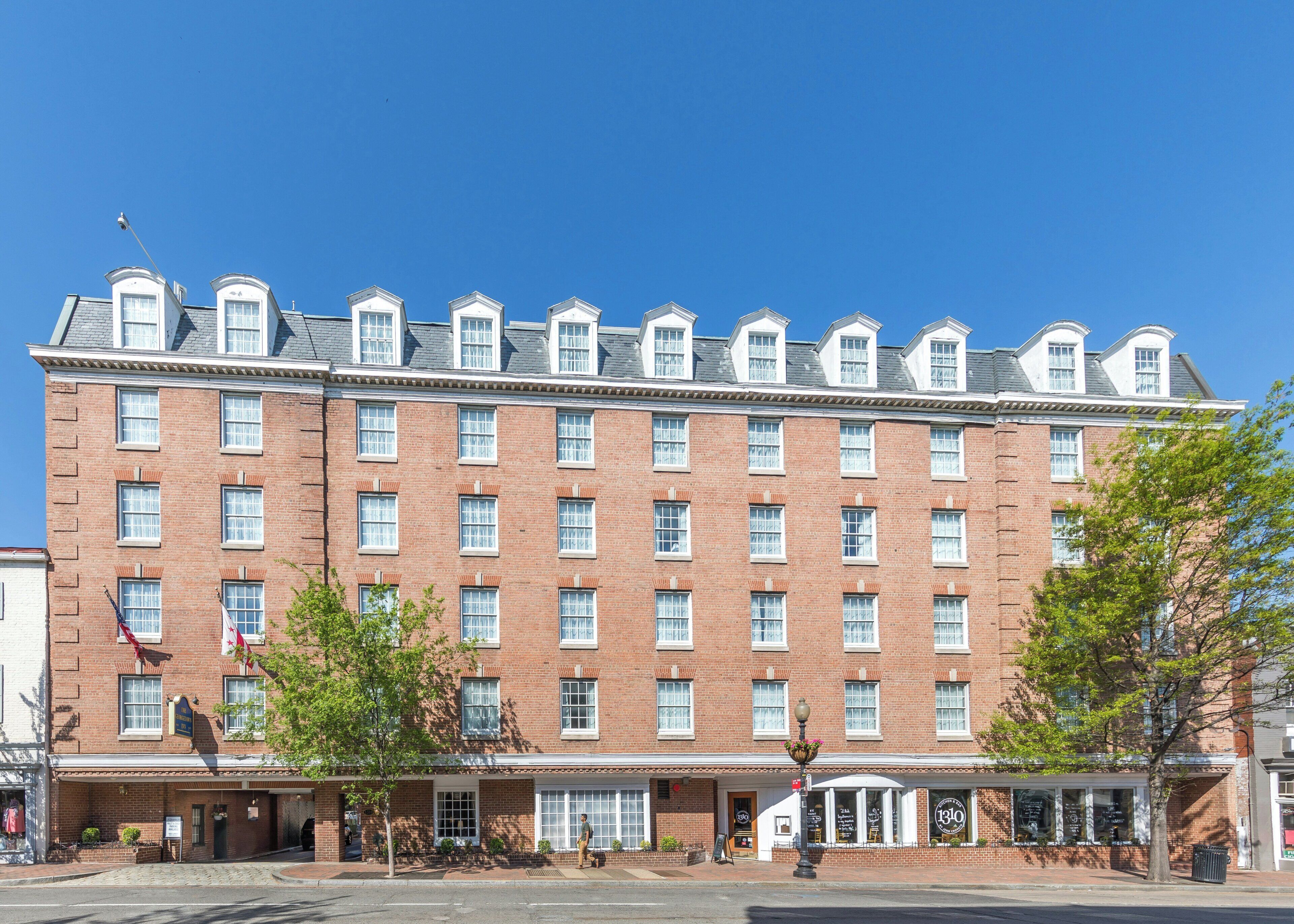 Majoituspaikan julkisivu