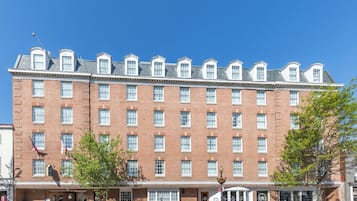 Majoituspaikan julkisivu