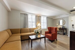 Suite, 1 King Bed (Georgetown) | 1 bedroom, pillowtop beds, in-room safe, individually decorated