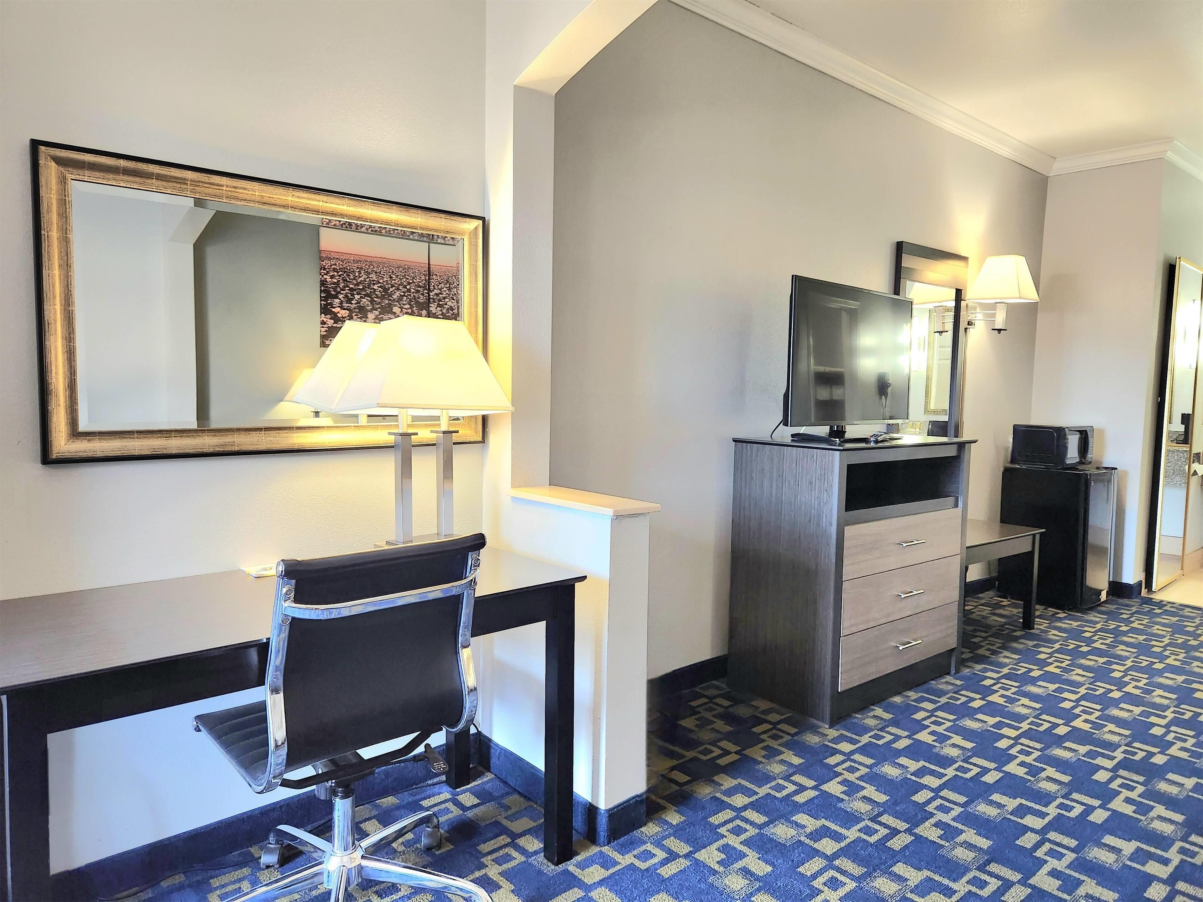 pillow-top beds, blackout curtains, iron/ironing board