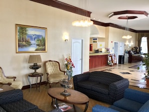 Sitzecke in der Lobby