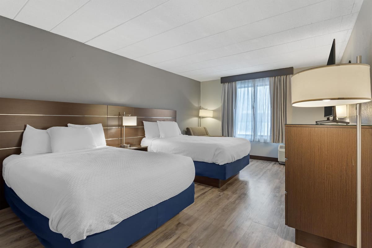 Standardzimmer, 2 Doppelbetten, Nichtraucher (Pet Friendly)