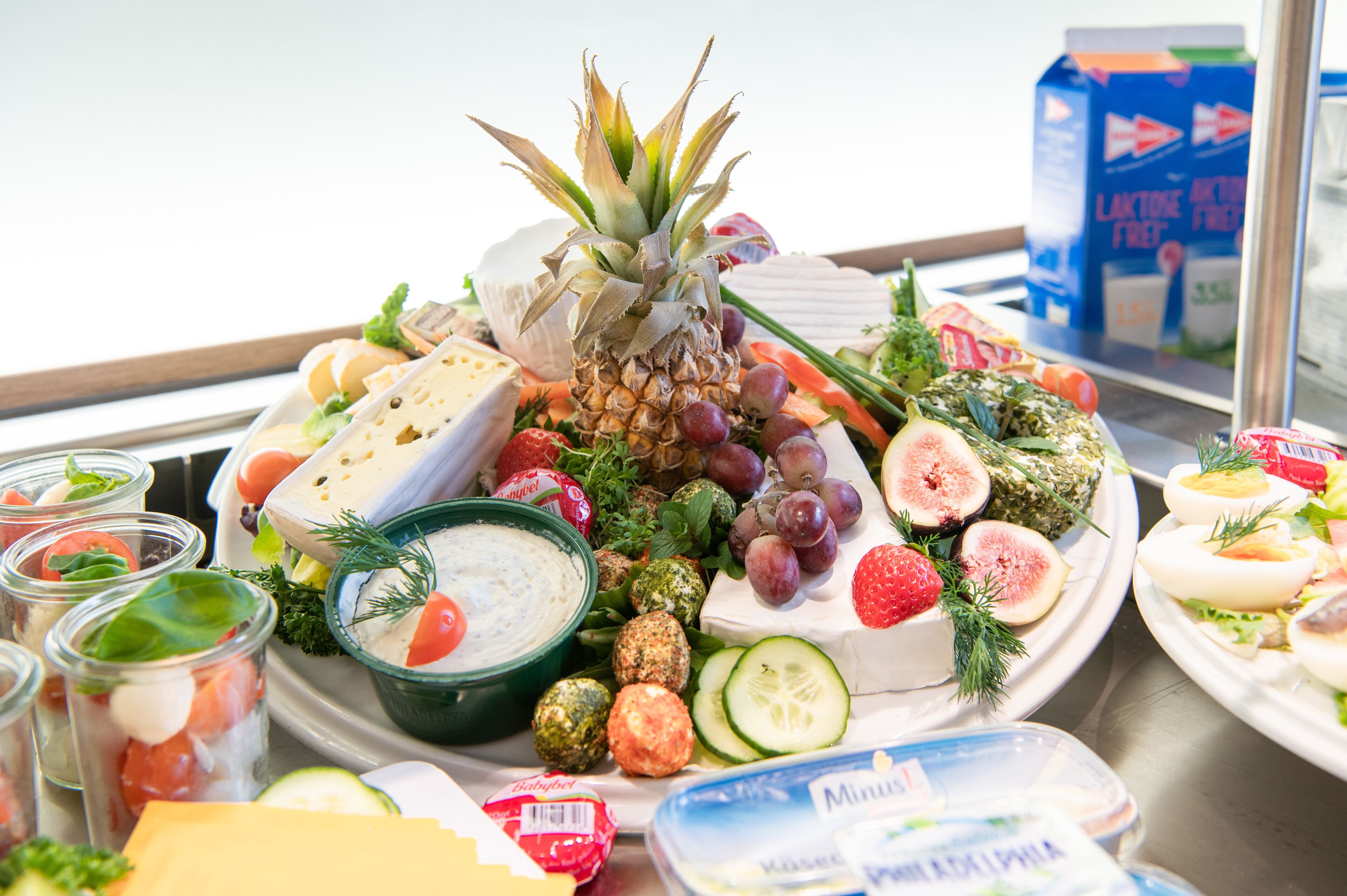 Daily buffet breakfast (EUR 19 per person)